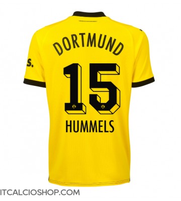 Borussia Dortmund Mats Hummels #15 Prima Maglia Femmina 2023-24 Manica Corta
